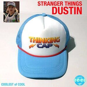 Dustin hat Thinking Cap ST series snapback OSFM halloween costume party trucker